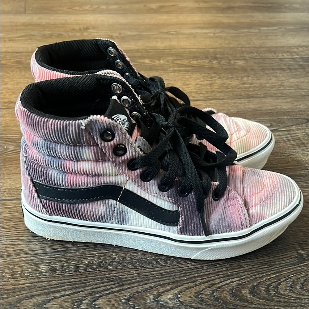 Vans Kids Sneakers in Pink and Black